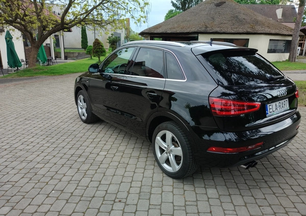 Audi Q3 cena 57900 przebieg: 137500, rok produkcji 2015 z Lubliniec małe 742
